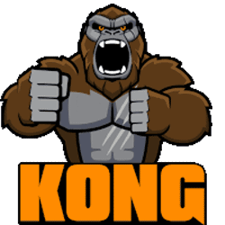 Gif animé King Kong torse